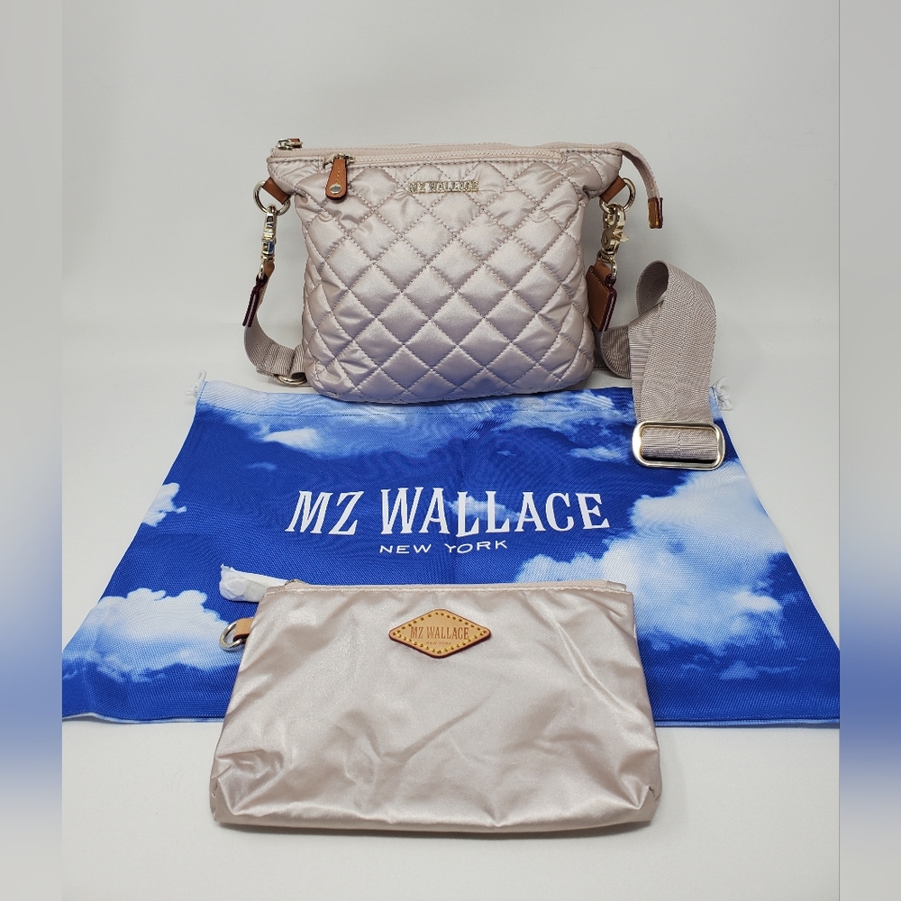 MZ Wallace Metro Scout Crossbody in Champagne